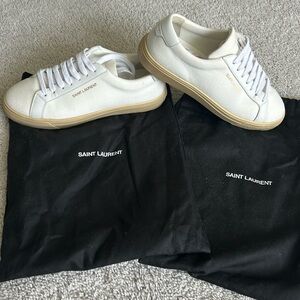 Authentic SAINT LAURENT court sneakers